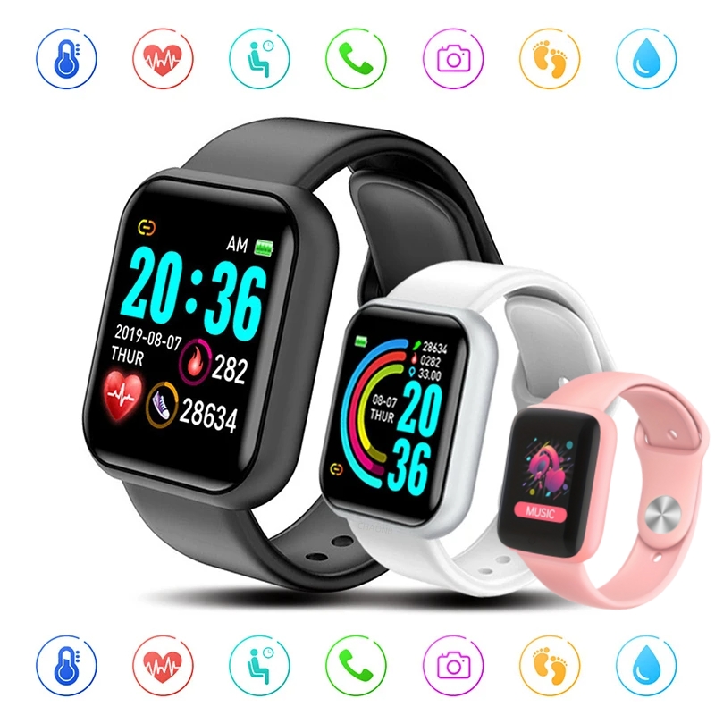 Smartwatch Watches With Bluetooth - Sport Bluetooth Smart Watches Kleurenscherm Leven