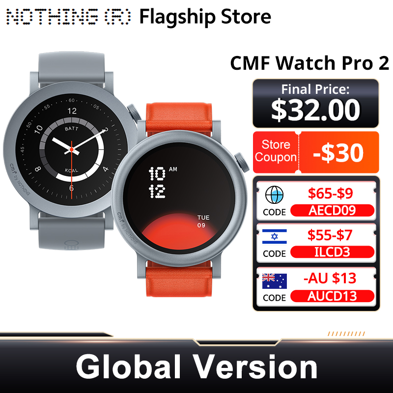 Smartwatch Watches With Bluetooth - CMF by Nothing Global Version Watch