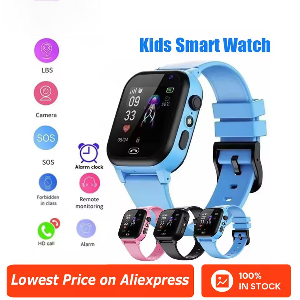 Smartwatch Watches For 12 Year Old Boy - Kinderen Smart Watch SOS LBS Locatie