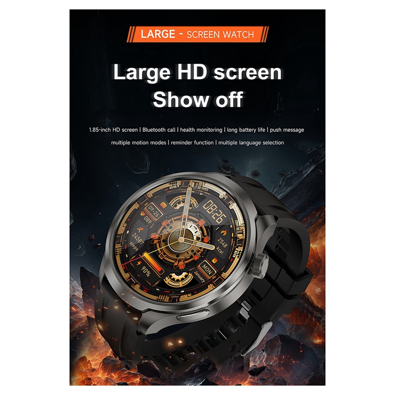 Smartwatch Watches With Bluetooth - 1,85-inch Ultra HD Smart Watch NFC