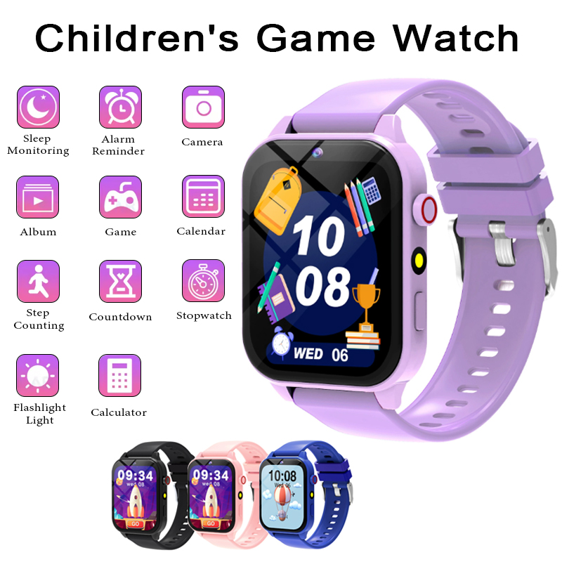 Smartwatch Watches For 12 Year Old Boy - Smartwatch Kinderspellen Horloge 1,83 inch scherm
