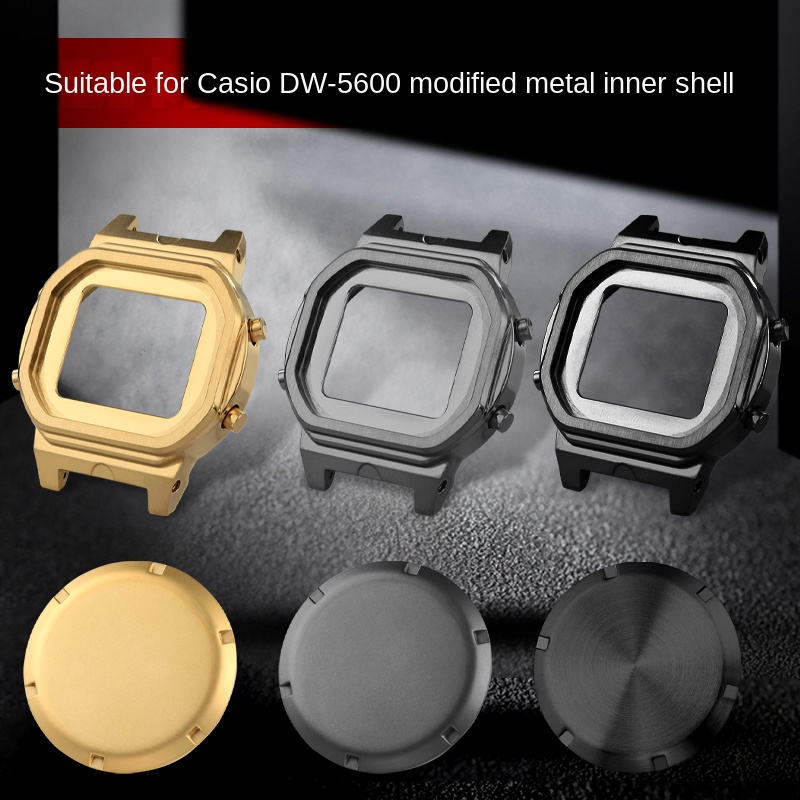 Casio Watch G-Shock Dw-5600 - Roestvrijstalen binnenbehuizing voor Casio G-SHOCK 3229