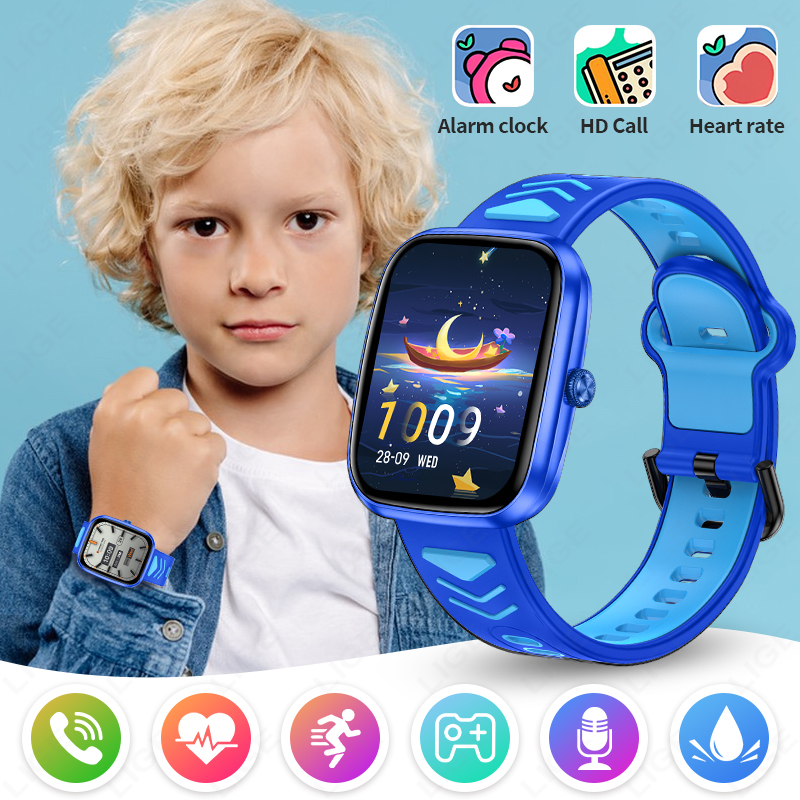Smartwatch Watches For 12 Year Old Boy - LIGE 2026 Kinder Smartwatch, HD touchscreen,