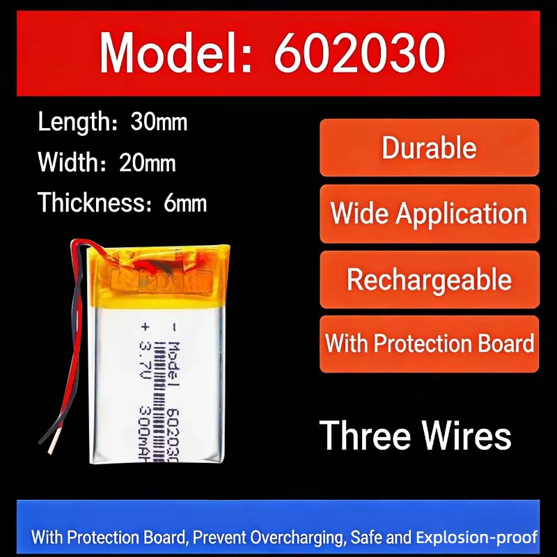 3.7V 300mAh 602030 lithiumbatt - Smartwatch Watches With Bluetooth recensie en prijs