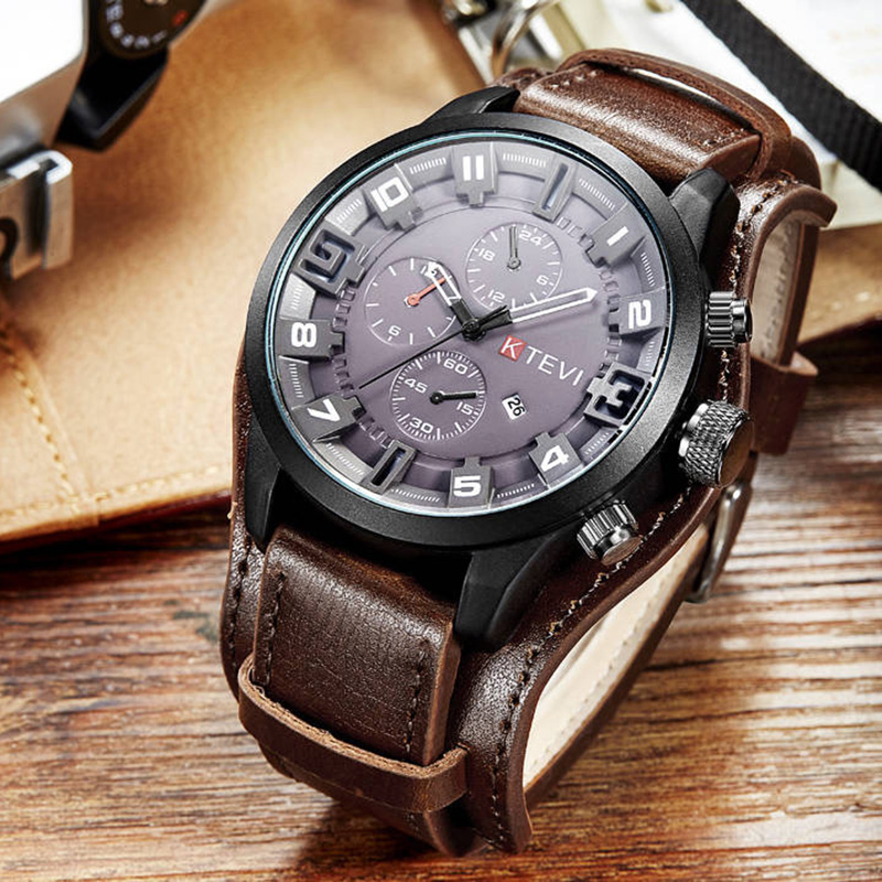 Retro herenhorloges Klassiek l - Solar Powered Watch recensie en prijs