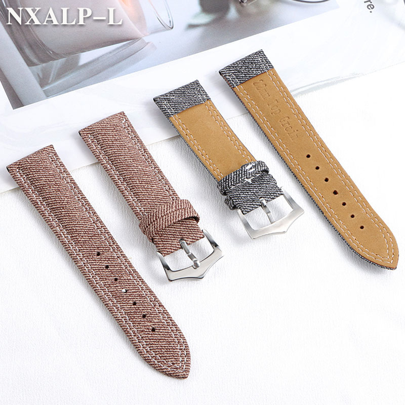 Denim Canvas Nylon Horlogeband - Omega Watches Smartwatch recensie en prijs