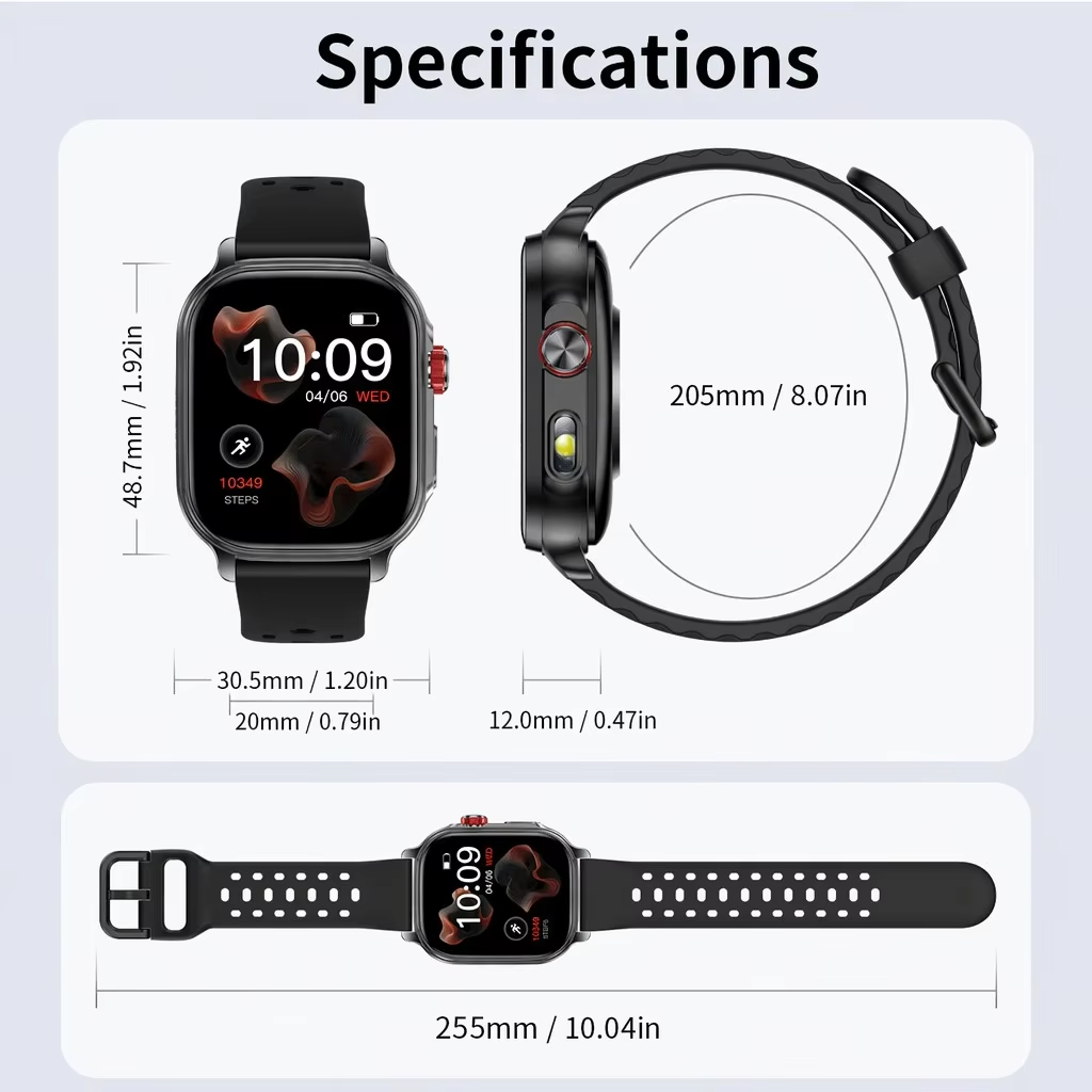 2026 Nieuwe Smart Horloge Blue - Smartwatch Watches With Bluetooth recensie en prijs