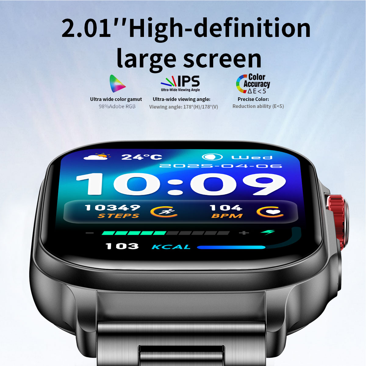 2026 Nieuwe Smart Horloge Blue - Smartwatch Watches With Bluetooth recensie en prijs