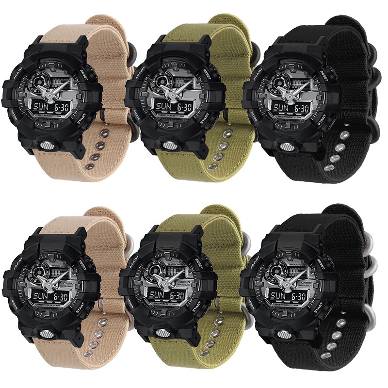 16mm Katoenen Canvas Nylon Ver - Casio Watch G-Shock Dw-5600 recensie en prijs