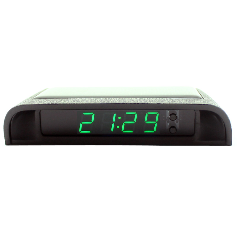 Solar Auto Klok Thermometer Da - Solar Powered Watch recensie en prijs