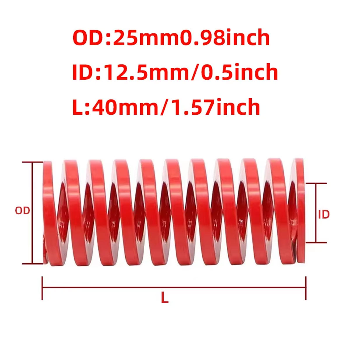 2 Stuks 25 Mm Rode Sterven Len - Spring Bar Tool recensie en prijs