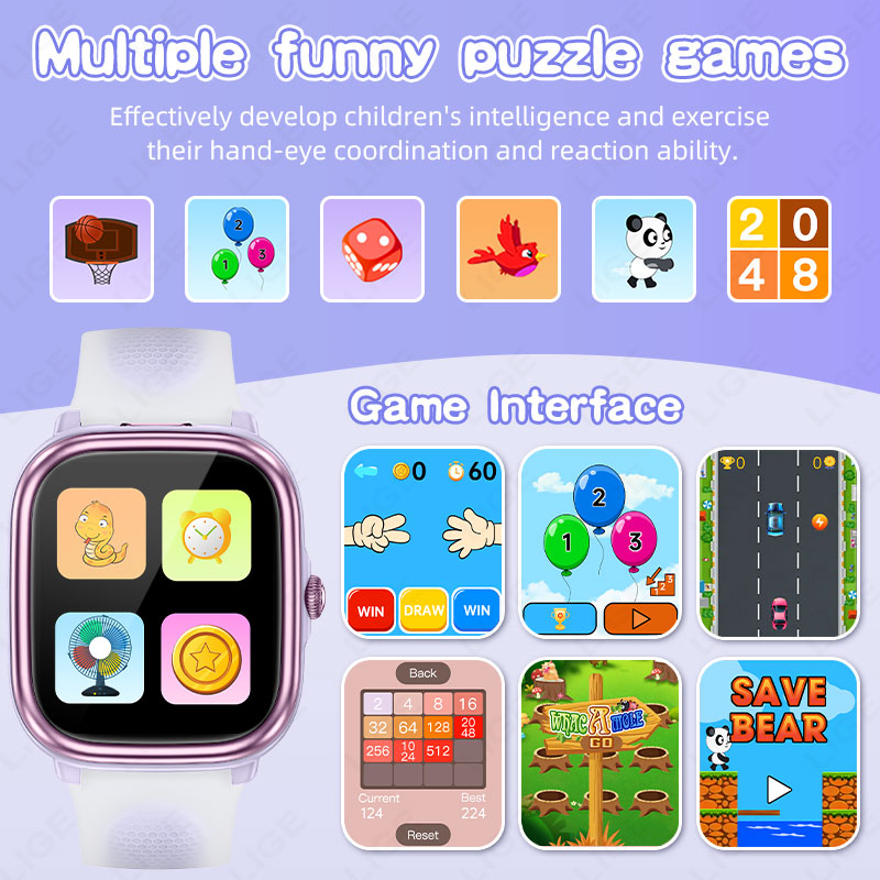LIGE Kids Smart Watch 1.83 inc - French Connection Watches Smartwatch App recensie en prijs