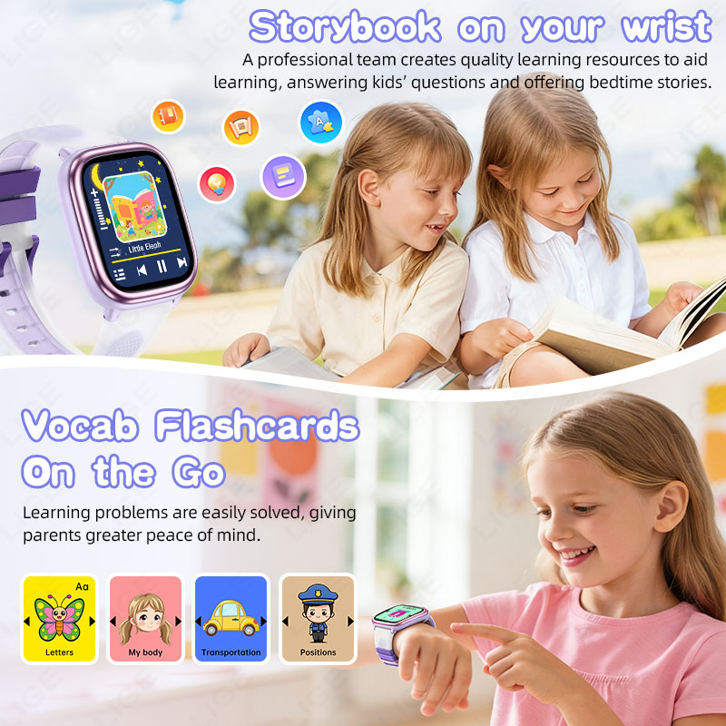 LIGE Kids Smart Watch 1.83 inc - French Connection Watches Smartwatch App recensie en prijs