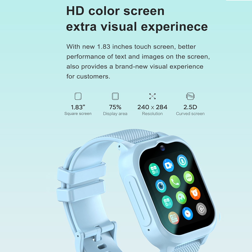 Smart Watch Kinderen 4G GPS WI - Smartwatch Watches For 12 Year Old Boy recensie en prijs