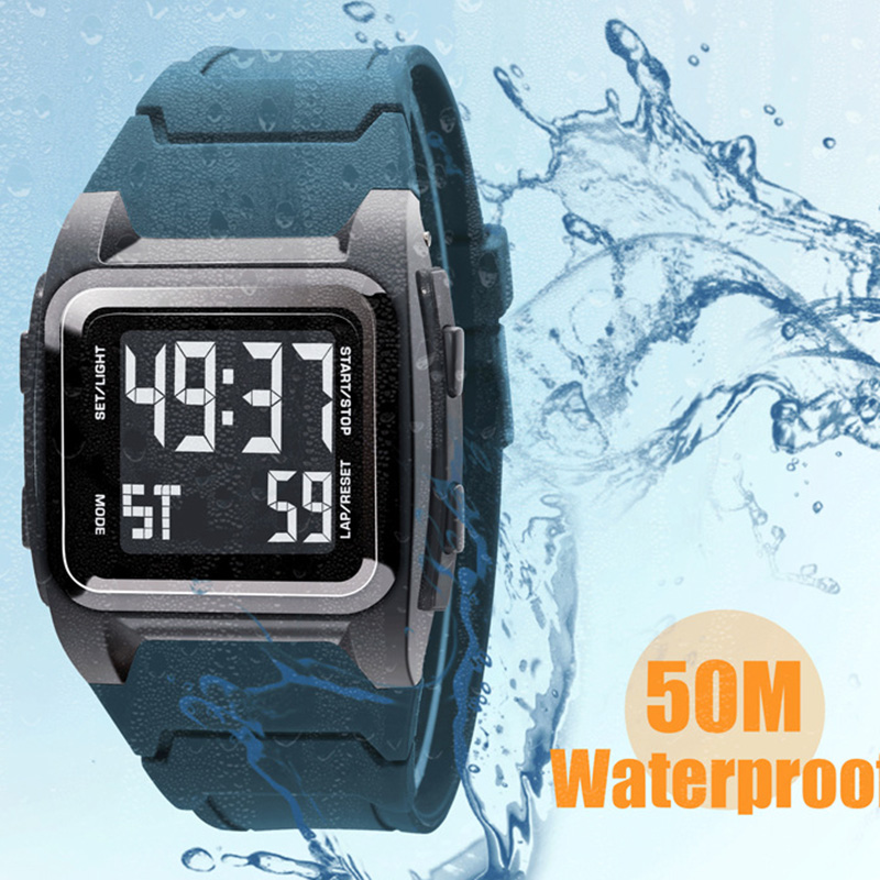 Yikaze Heren Digitaal Horloge  - Tide Watch Surf recensie en prijs