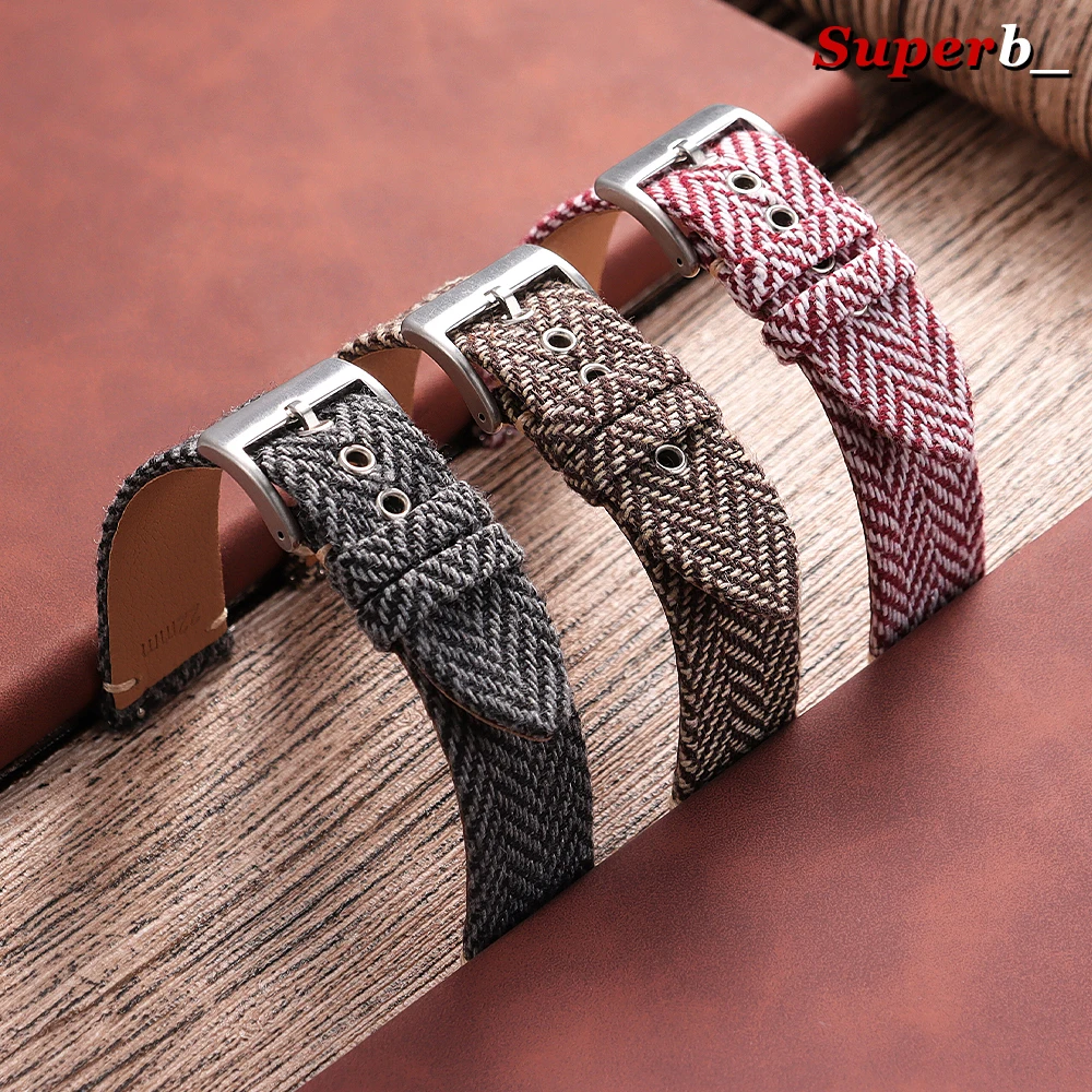 Geweven stoffen armband voor O - Omega Watches Smartwatch recensie en prijs