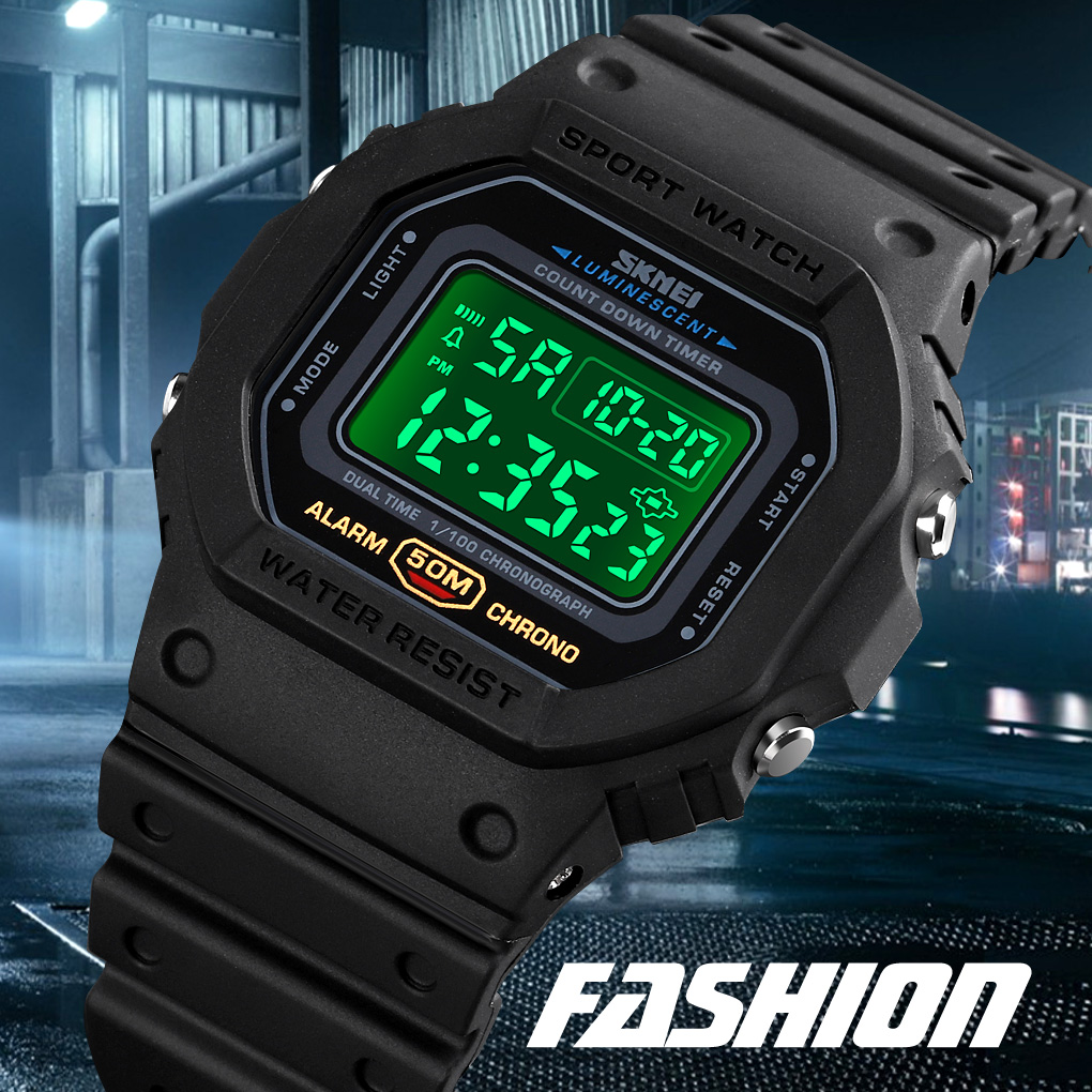 SKMEI 1628 reloj hombre Multif - Tide Watch Surf recensie en prijs