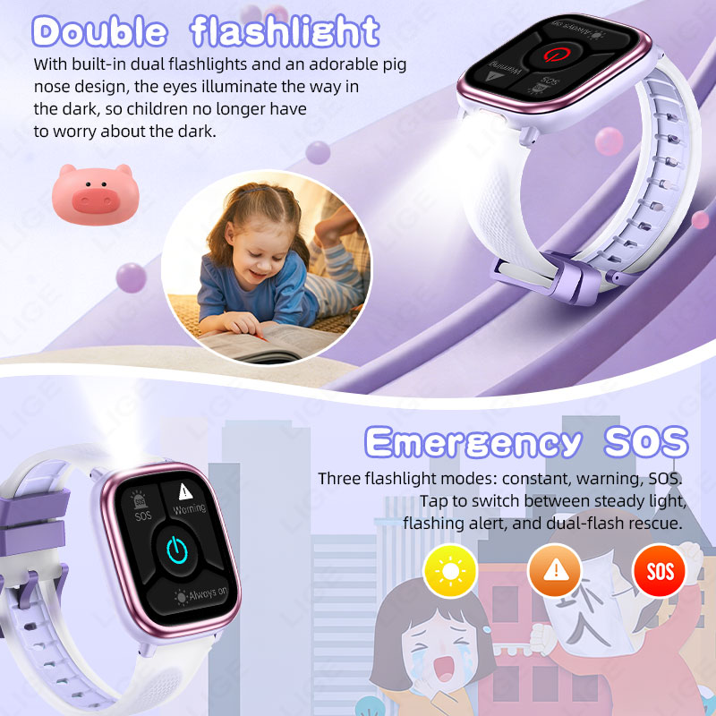 LIGE Kids Meisjes Jongens Pres - French Connection Watches Smartwatch App recensie en prijs