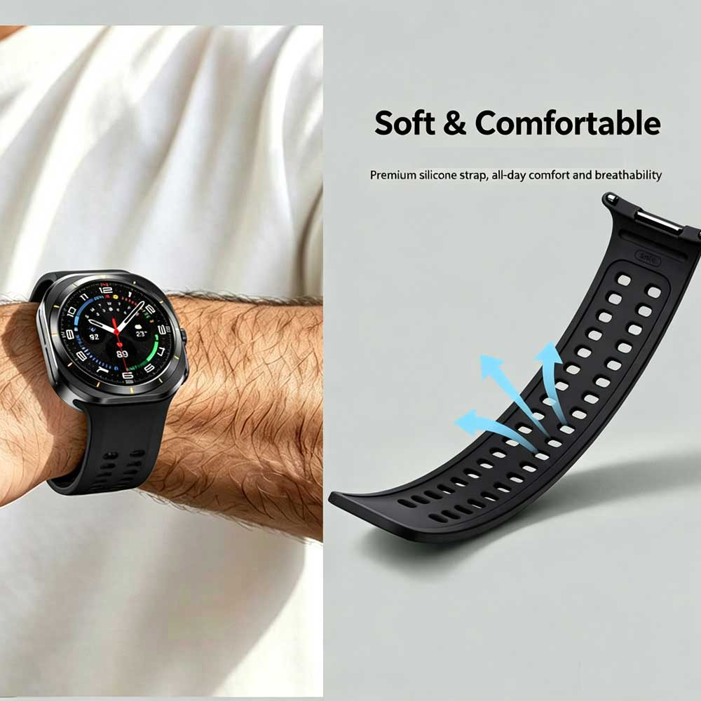 Zachte siliconen bandjes voor  - Tide Watch Surf recensie en prijs