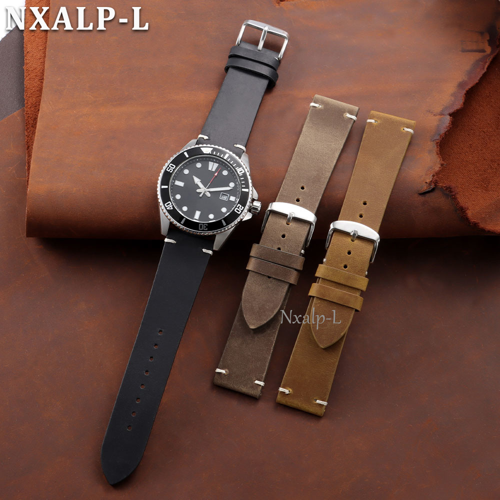 Retro oliewas lederen horlogeb - Omega Watches Smartwatch recensie en prijs