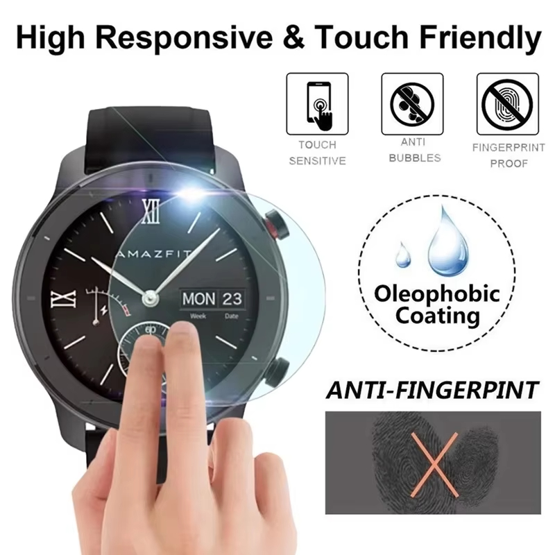 Gehard glas voor HayLou Solar  - Solar Powered Watch recensie en prijs