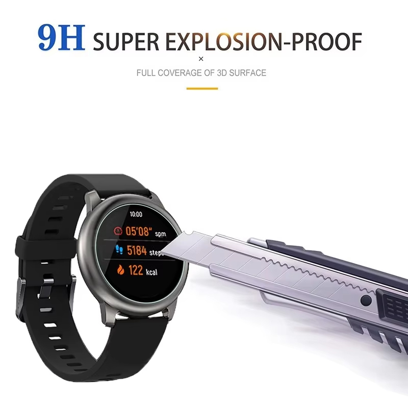 Gehard glas voor HayLou Solar  - Solar Powered Watch recensie en prijs