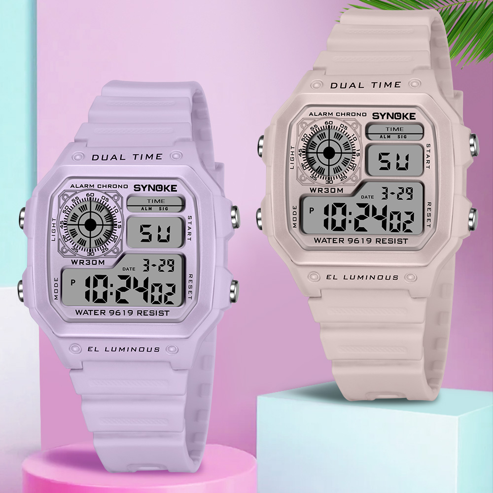 SYNOKE Digitale Horloges Dame  - Tide Watch Surf recensie en prijs