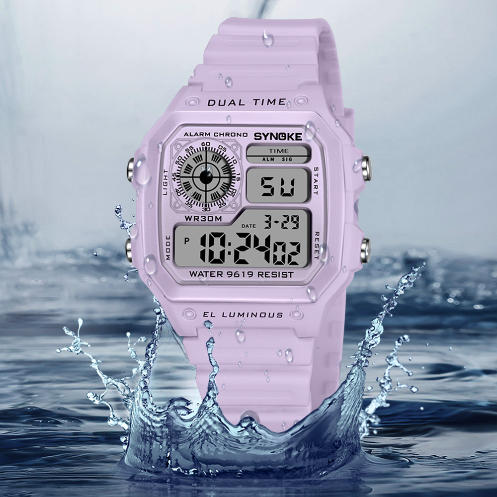 SYNOKE Digitale Horloges Dame  - Tide Watch Surf recensie en prijs