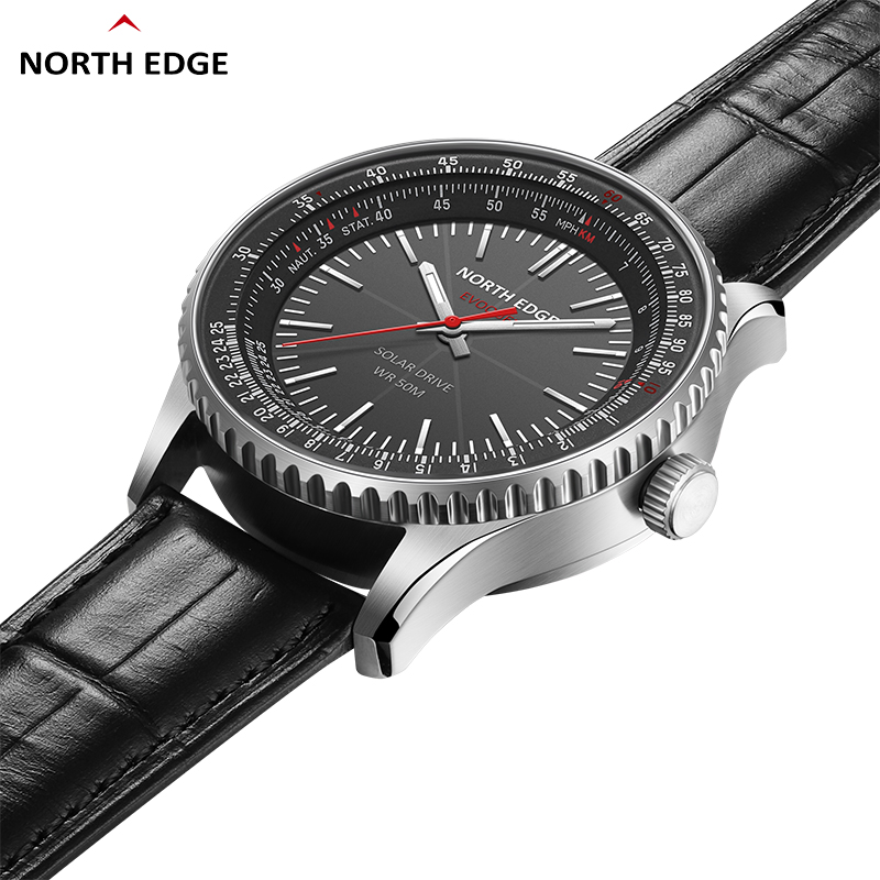 NORTH EDGE EVOQUE 3 Pilot Seri - Solar Powered Watch recensie en prijs