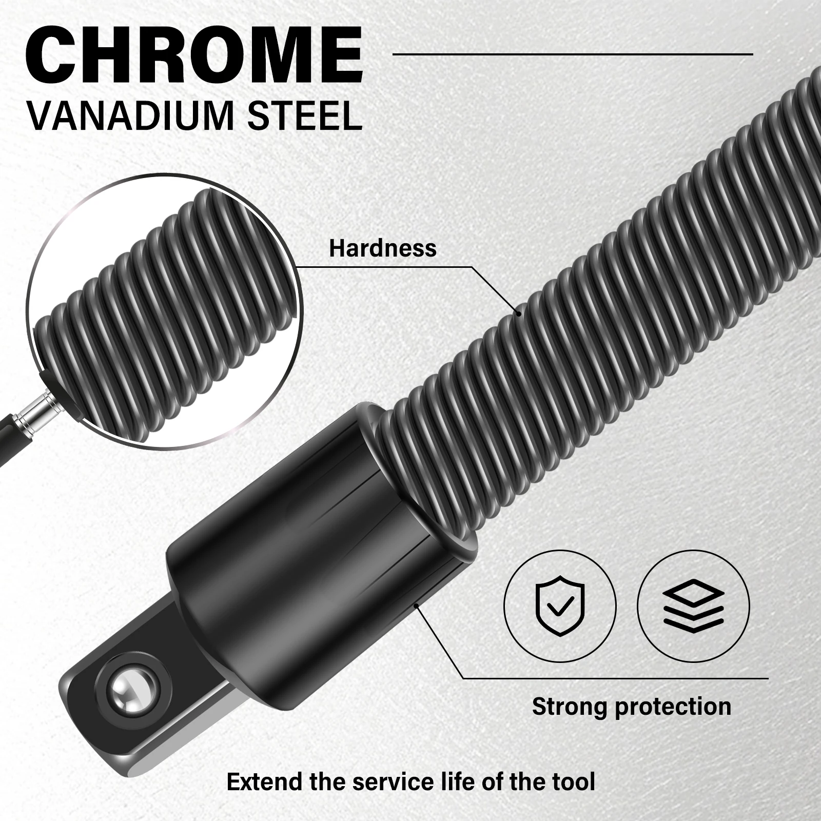 1/2 Flexibele Socket Verlengst - Spring Bar Tool recensie en prijs