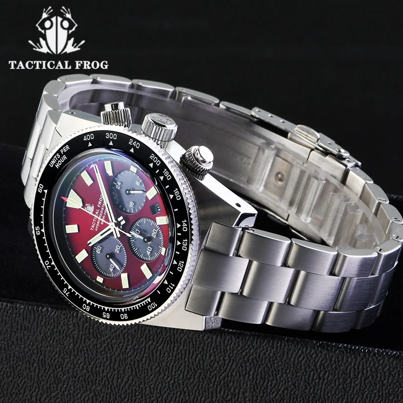 Tactische Kikker Chronograaf H - Tide Watch Surf recensie en prijs