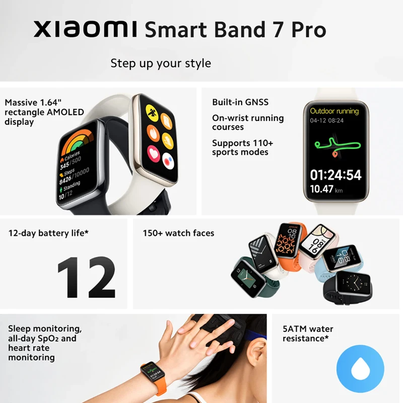 Xiaomi Smart Band 7Pro 1,64 '' - Smartwatch Watches With Bluetooth recensie en prijs