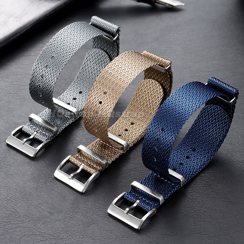Canvas Nylon Horlogeband 18mm  - Omega Watches Smartwatch recensie en prijs