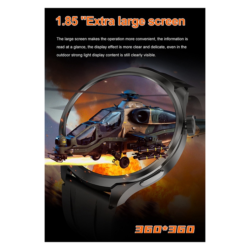 1,85-inch Ultra HD Smart Watch - Smartwatch Watches With Bluetooth recensie en prijs