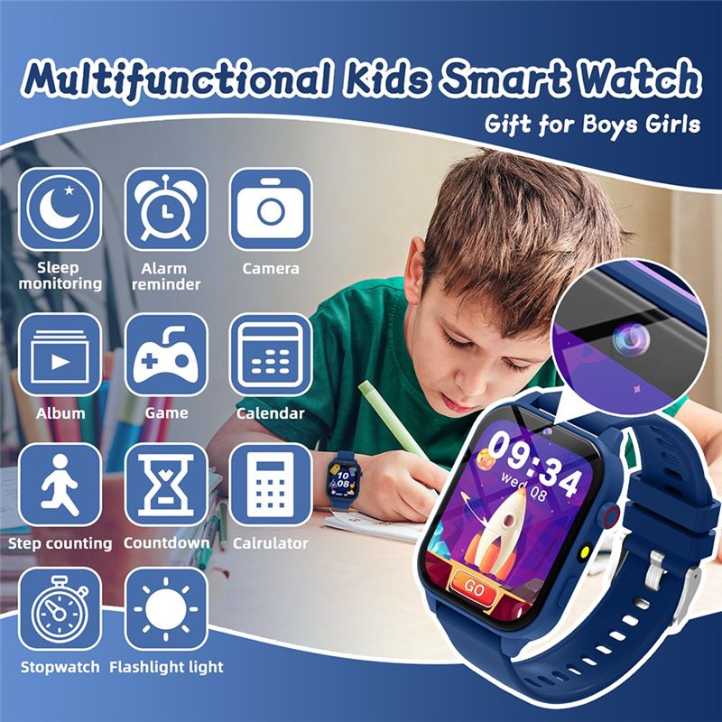 BNVN-Kinderen studeren Smartwa - Smartwatch Watches Useful Gift For Boys recensie en prijs