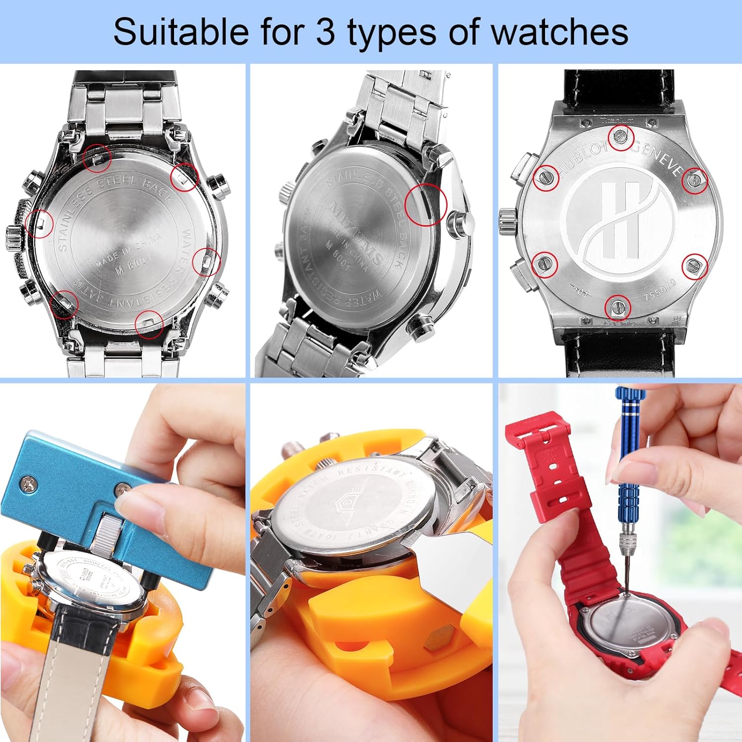 32 Stuks Horloge Batterij Verv - Spring Bar Tool recensie en prijs