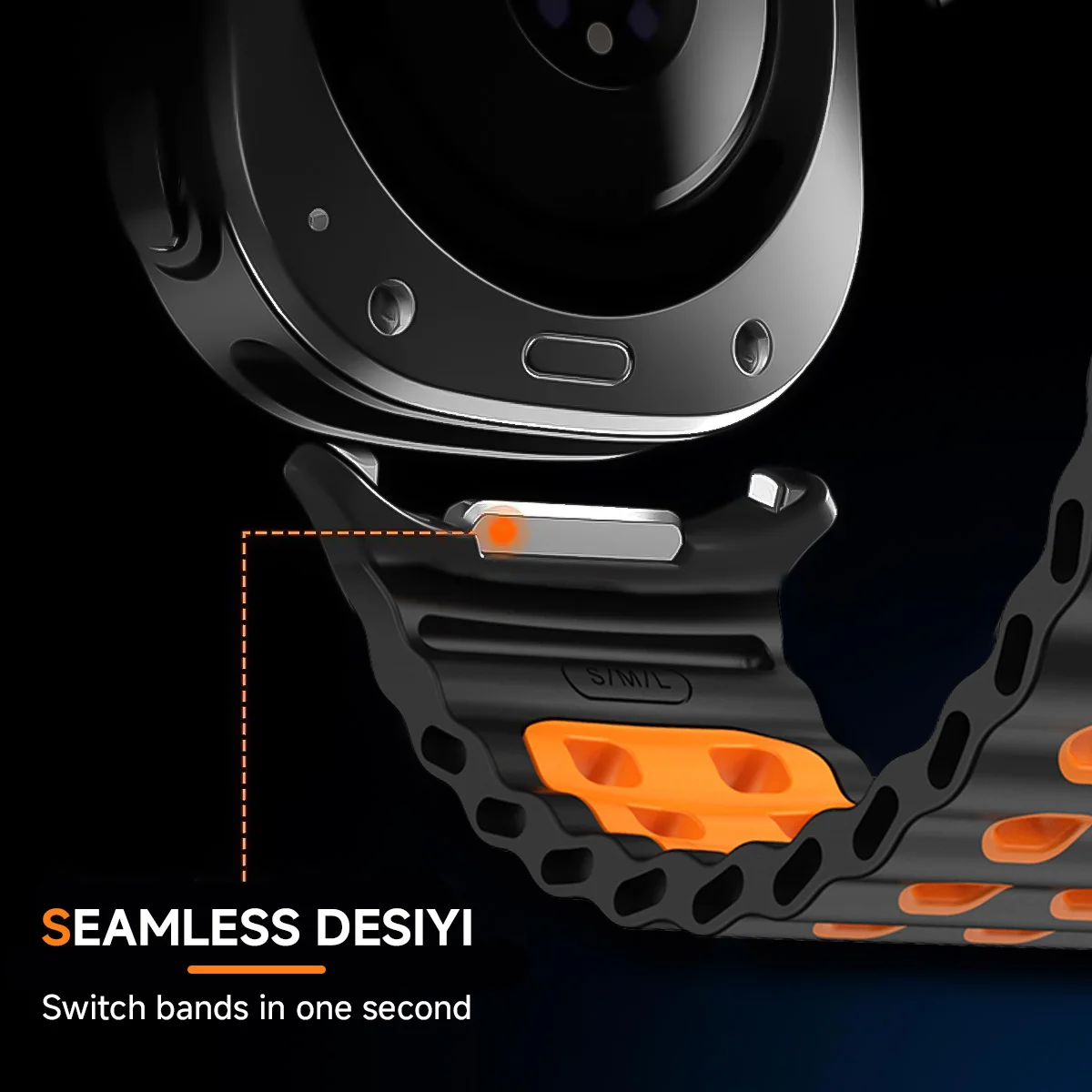 Band voor Samsung Galaxy Watch - Tide Watch Surf recensie en prijs