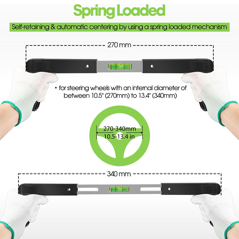Stuurwiel waterpasgereedschap- - Spring Bar Tool recensie en prijs