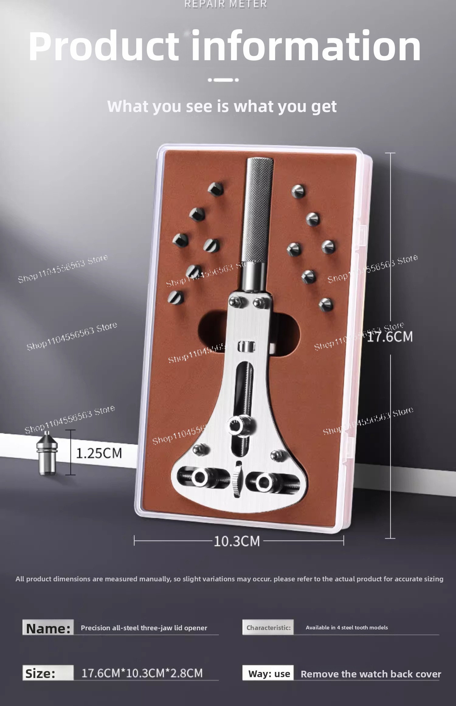 Hoge precisie volledig stalen  - Case Back Opener recensie en prijs