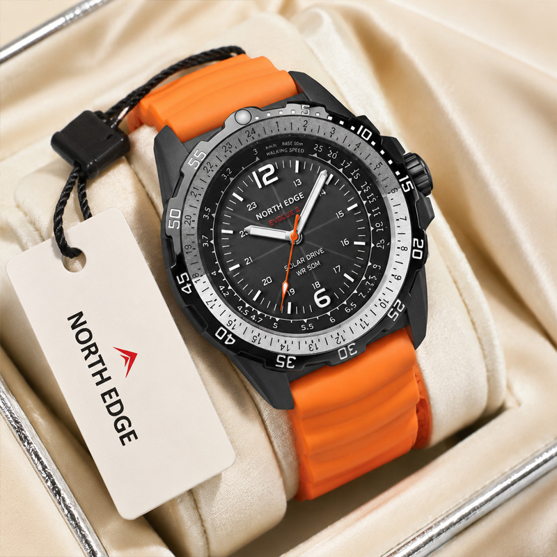 NORTH EDGE EVOQUE2 Horloge op  - Solar Powered Watch recensie en prijs