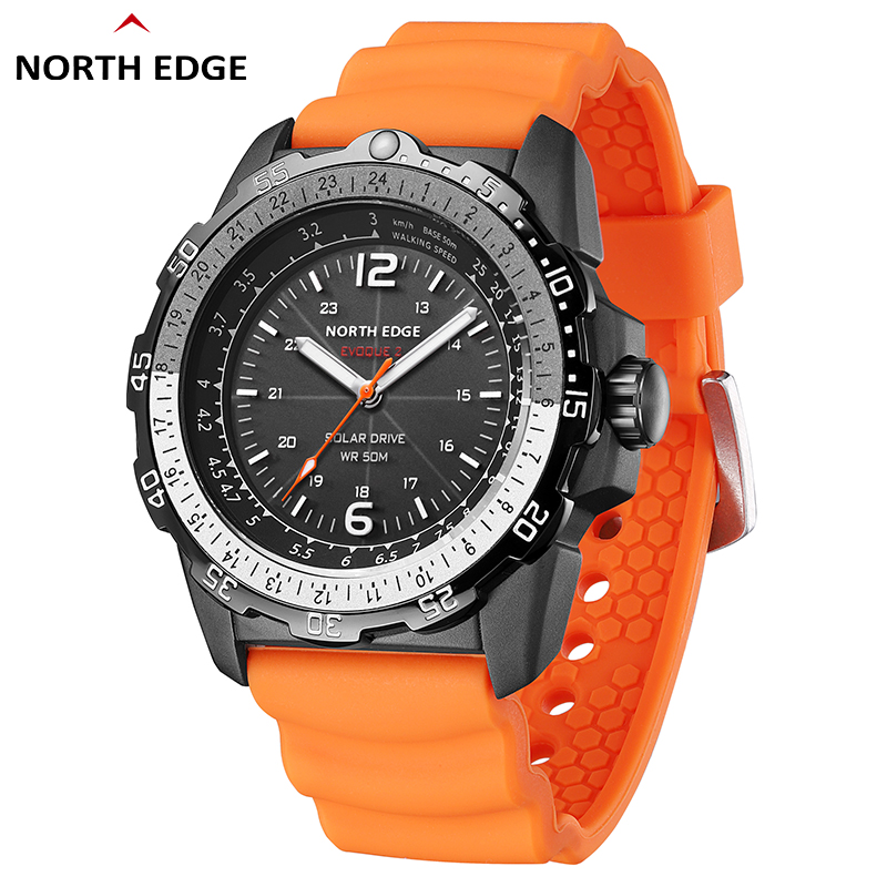 NORTH EDGE EVOQUE2 Horloge op  - Solar Powered Watch recensie en prijs