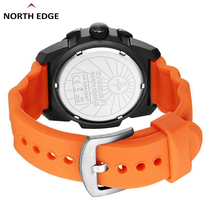 NORTH EDGE EVOQUE2 Horloge op  - Solar Powered Watch recensie en prijs