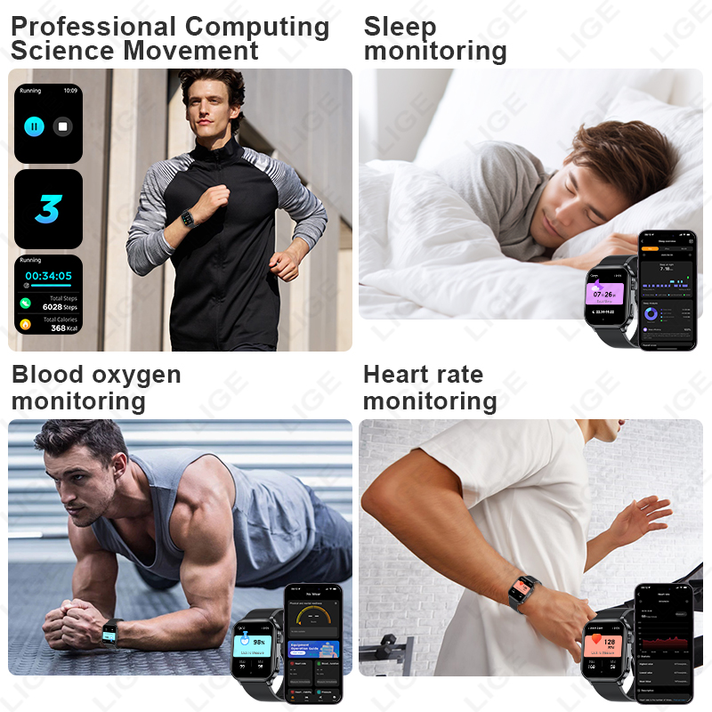 LIGE Origineel merk Smart Watc - Smartwatch Branded Watches For Women recensie en prijs