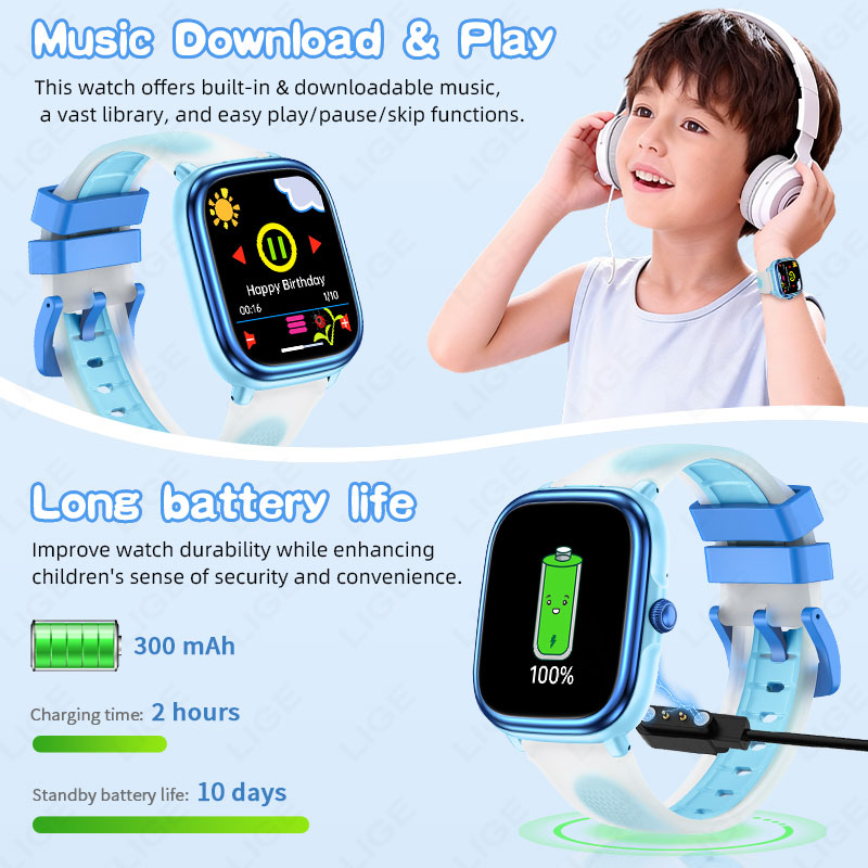 LIGE Kids Meisjes Jongens Pres - French Connection Watches Smartwatch App recensie en prijs