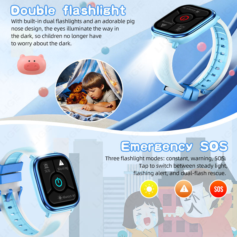 LIGE Kids Meisjes Jongens Pres - French Connection Watches Smartwatch App recensie en prijs
