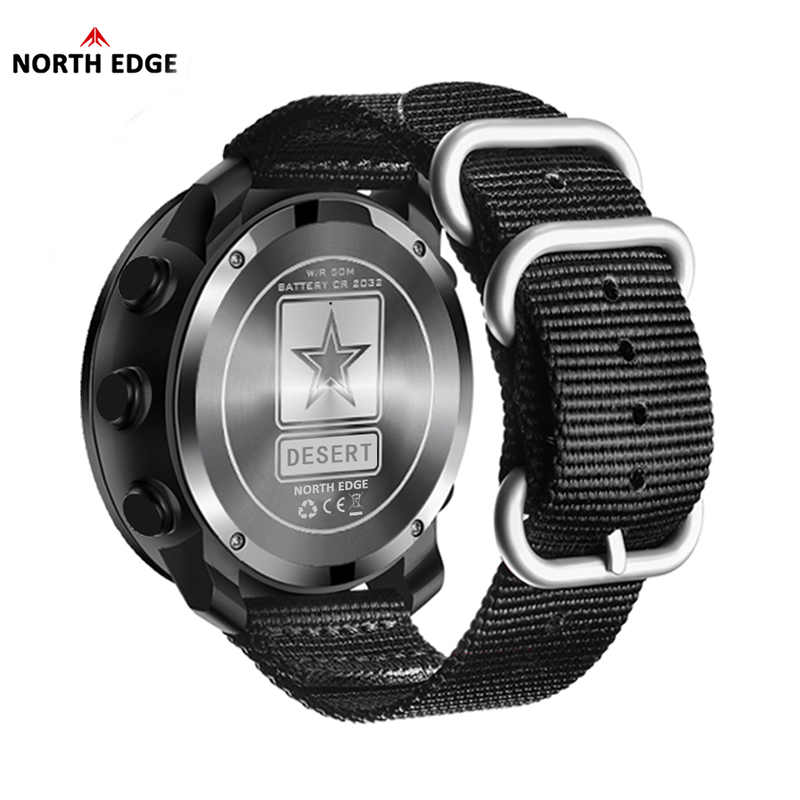 NORTH EDGE DESERT Heren Digita - Tide Watch Surf recensie en prijs