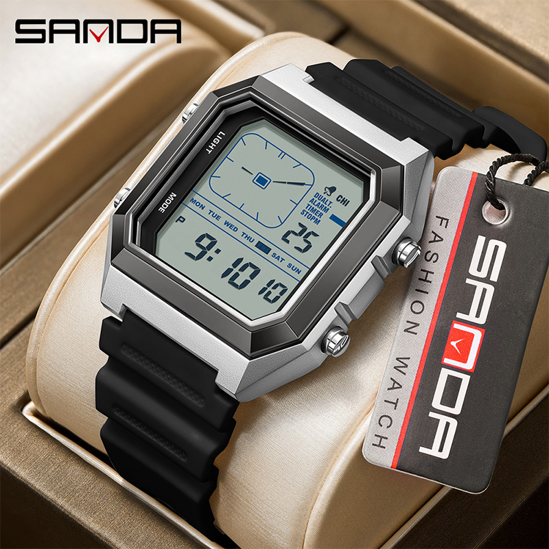SANDA 6307 Nieuw digitaal mult - Tide Watch Surf recensie en prijs